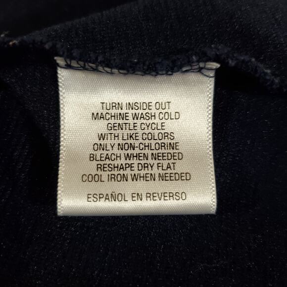 Charter Club Woman Split Neck Circle Stretch Sleeveless Dress Plus Size 1X Blue - Picture 7 of 10